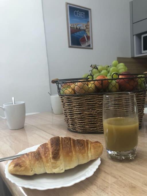 Au Coeur De Ville Avec Terrasse Céret Kültér fotó