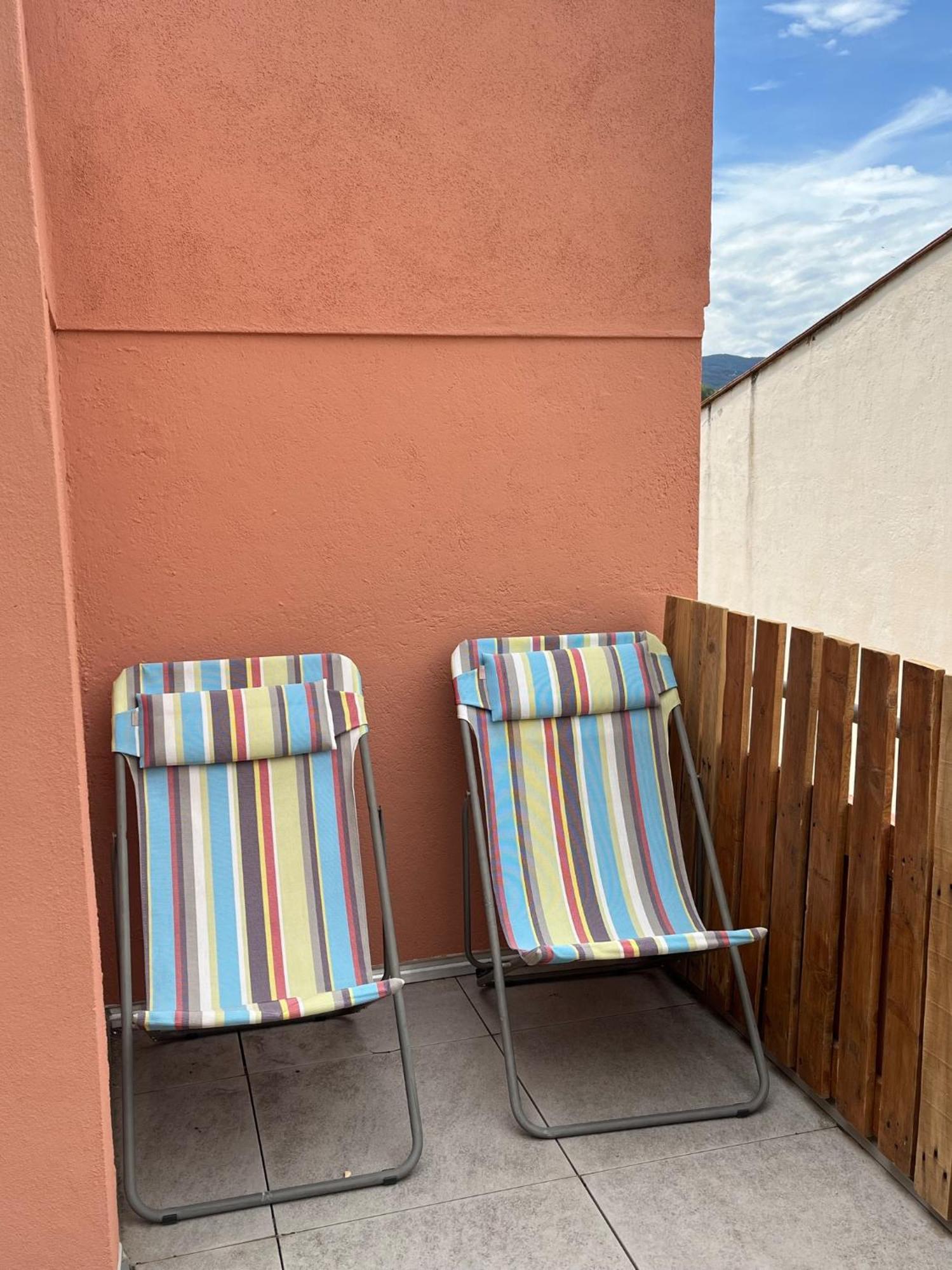 Au Coeur De Ville Avec Terrasse Céret Kültér fotó